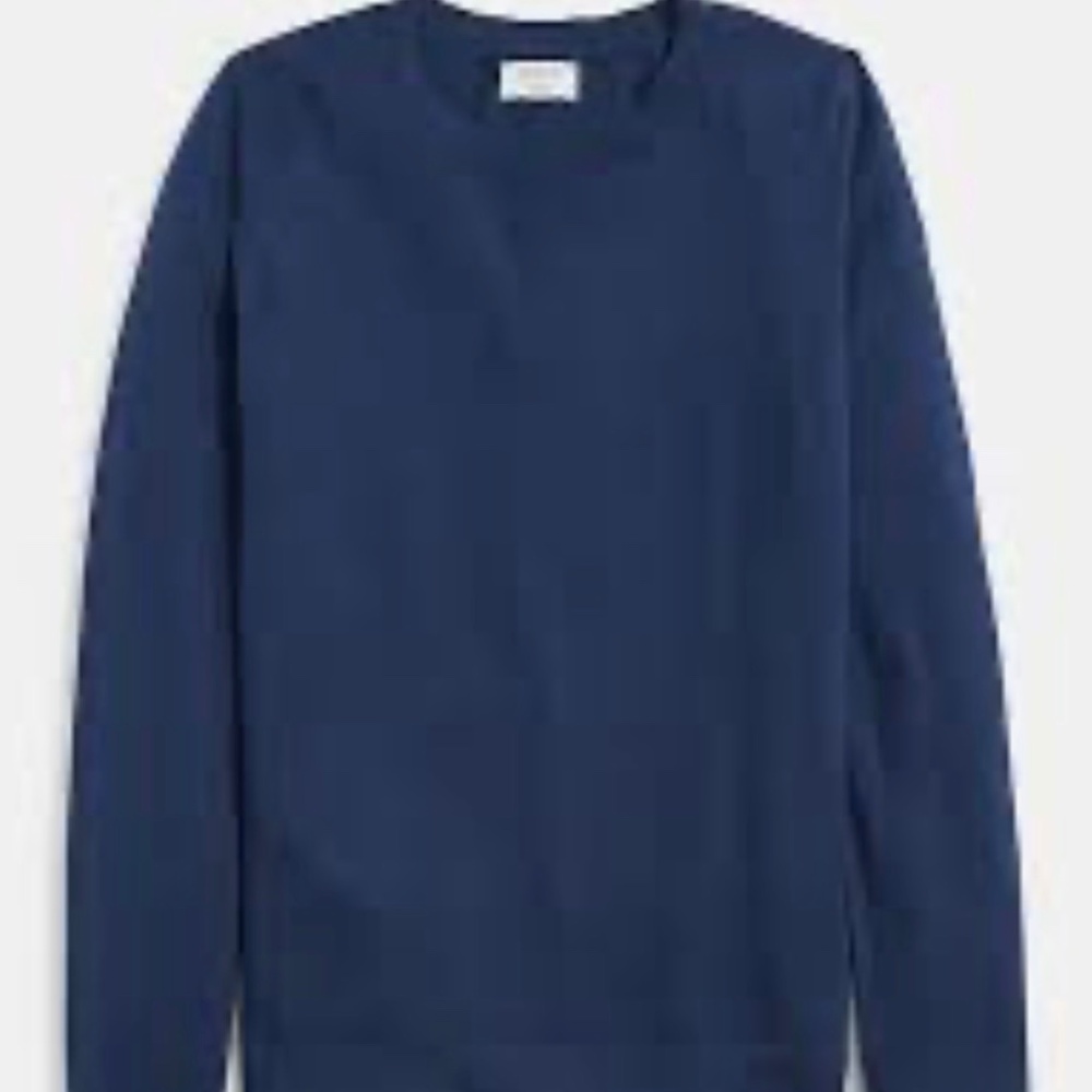 Royal blue J CREW TEDDIE WOOL/COTTON BLEND SWEATER